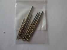 lot 10 forets or  hss assortiment 1mm ,1.5mm ,2mm ,2.5mm ,3mm