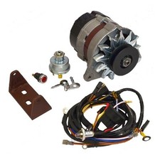 Kit Conversion Dynamo à Alternateur 32 Amp Adaptable Massey Ferguson 35
