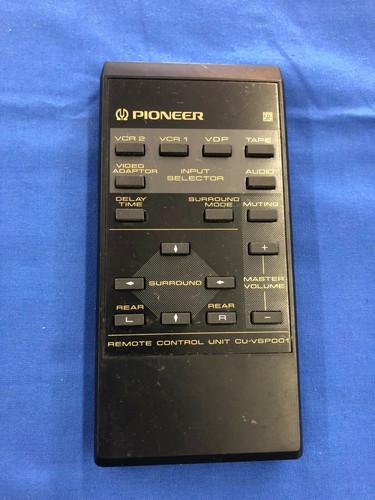 Pioneer vcr vdp tape - pioneer,
