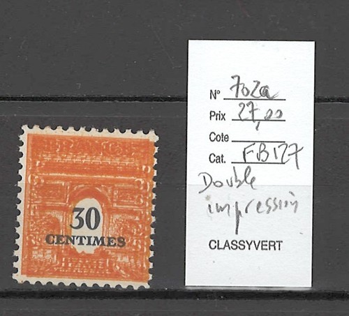 France yvert 702a - 702a**, arc