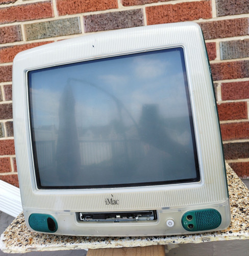 Vintage 2000 apple imac - vintage,