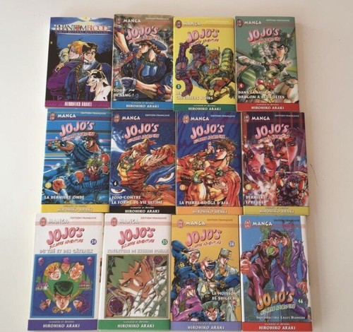 Lot 12x manga jojo - 12x, bizarre