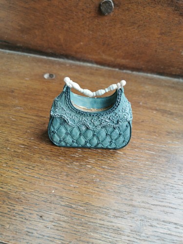 Sac main vert figurine en - vert,