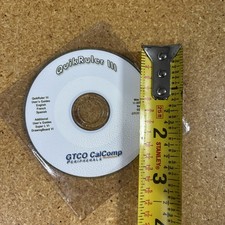Guide D'Utilisation GTCO CALCOMP Quikruler 3 III Mini CD #s4