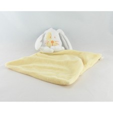 Doudou plat lapin jaune COCOON