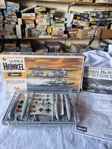 Heinkel he51b hydravion - heinkel,
