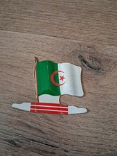 PLAQUE METAL DRAPEAU BISCUITS