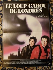 Affiche 1981 LE LOUP GAROU DE LONDRES 40x60 John LANDIS /Illust. LANDI
