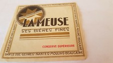 Etiquette bière LA MEUSE N°4