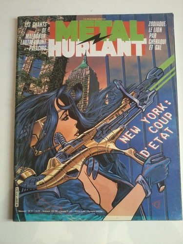 Revue magazine métal hurlant - magazine,