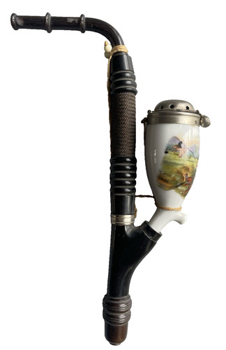 Pipe ancienne porcelaine - pipe,