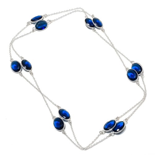 Collier chaîne pierre