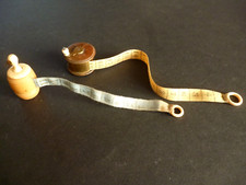 2 Ancien  Mètre  Ruban Miniature  Fishing Reel moulinet Tonneau Séwing Couture