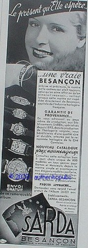 Publicite sarda besancon - publicite, de