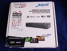 Terminal de Réception TNT Astrell Occasion comme neuf. Carte d'accès incluse.