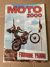rare ancien Album MOTO 2000 Complet 1972 autocollants vignettes stickers  PANINI