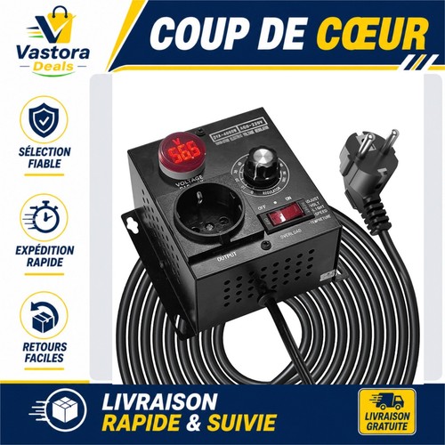 Régulateur tension 220v - ac,