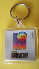 Porte clé vintage WordPerfect suite par COREL et COREL DRAW ordinateur, computer
