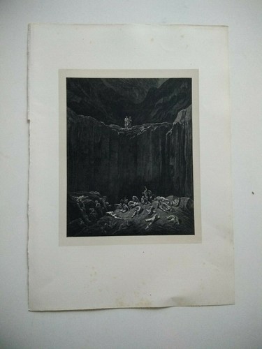 Gravure ancienne gustave - gustave, doré