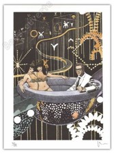 Affiche Milo MANARA Fellini La