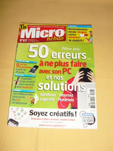 Micro hebdo 617 février - micro, n°617