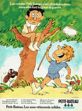 Publicité Advertising  0822 1975   Petit-Bateau    les culottes  plus boutons
