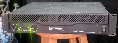 Crest cpx 1500 power - crest,
