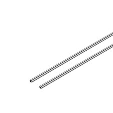  Inox Acier Rond Tubes 4mm 0.2mm Mur 250mm Sans Couture Droit Tube Tuyau 2Pcs