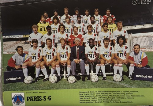 Football poster paris saint - football,