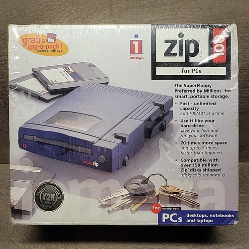 Iomega zip disk drive - zip,