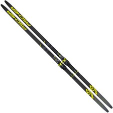 Fischer RCR Skate Medium Ski De Fond + Fixation De Course Ski De Fond Nordic