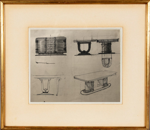 Dessin original mobilier de - original,