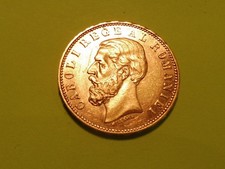 RARE MONNAIE  20 LEI   OR