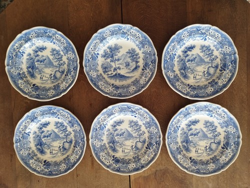Assiettes creuses 25 - 6,
