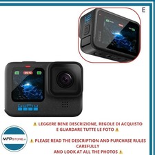 GOPRO 12 BLACK – Caméra D'Action 5.3K 60 FPS, Photos 27 MP, Imperméable - SCELLÉ