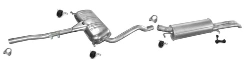 Pot échappement pour audi - pot, d'échappement