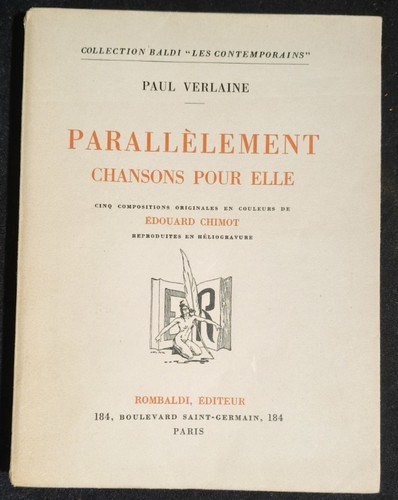 Verlaine parallèlement - -,