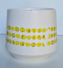 Vase / Pot en céramique vintage design des années 1970 style Capron Italie