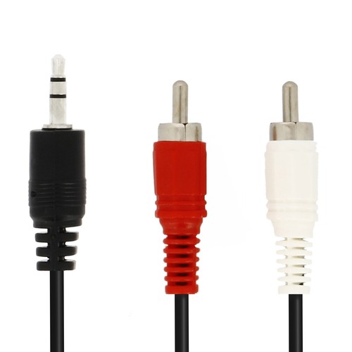 Câble jack 5mm vers rca - 3.5mm,