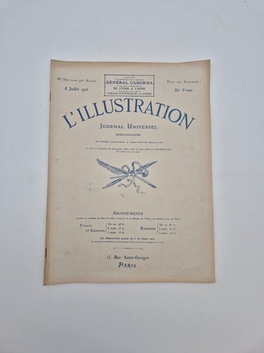 Illustration juillet 1916 - juillet,