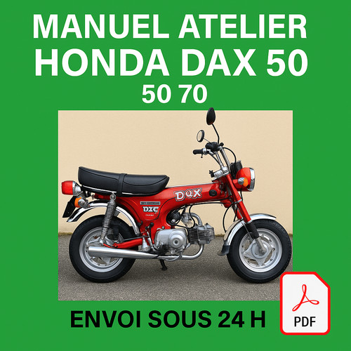 Manuel atelier honda dax 70 - manuel,