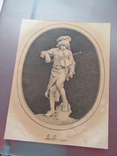 Grande gravure lully - ,