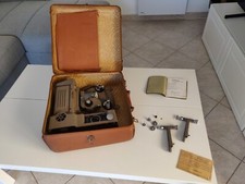 Projecteur HEURTIER Monofilm 110 Volts avec sa valise d'origine et son manuel