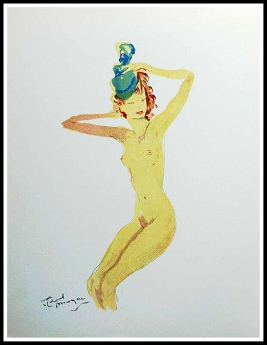 Jean gabriel domergue nu au - :,