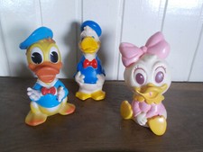 Vintage 3 pouêt DISNEY 2X DONALD 1X DAISY  logo éléphant Made in Italy LEDRA