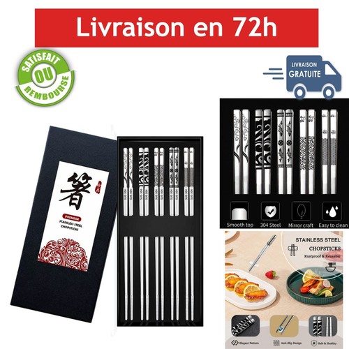 Baguettes réutilisables - baguettes, en