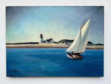 TABLEAU HUILE SUR TOILE EDWARD