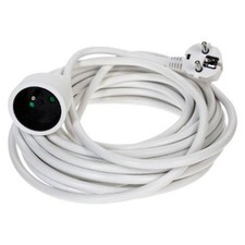 Rallonge Électrique "Terre" 10m Blanc