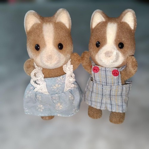 Sylvanian families marron - sylvanian,