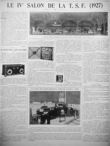 Publicité 1927 ive - 1927, salon